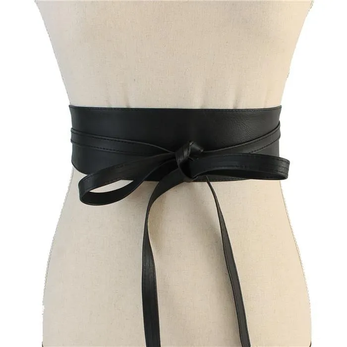 Faux Leather Belt