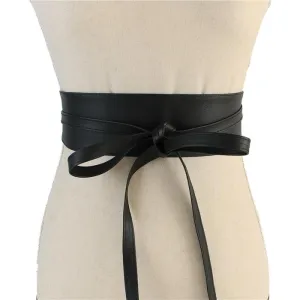 Faux Leather Belt