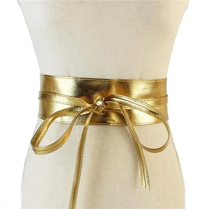 Faux Leather Belt