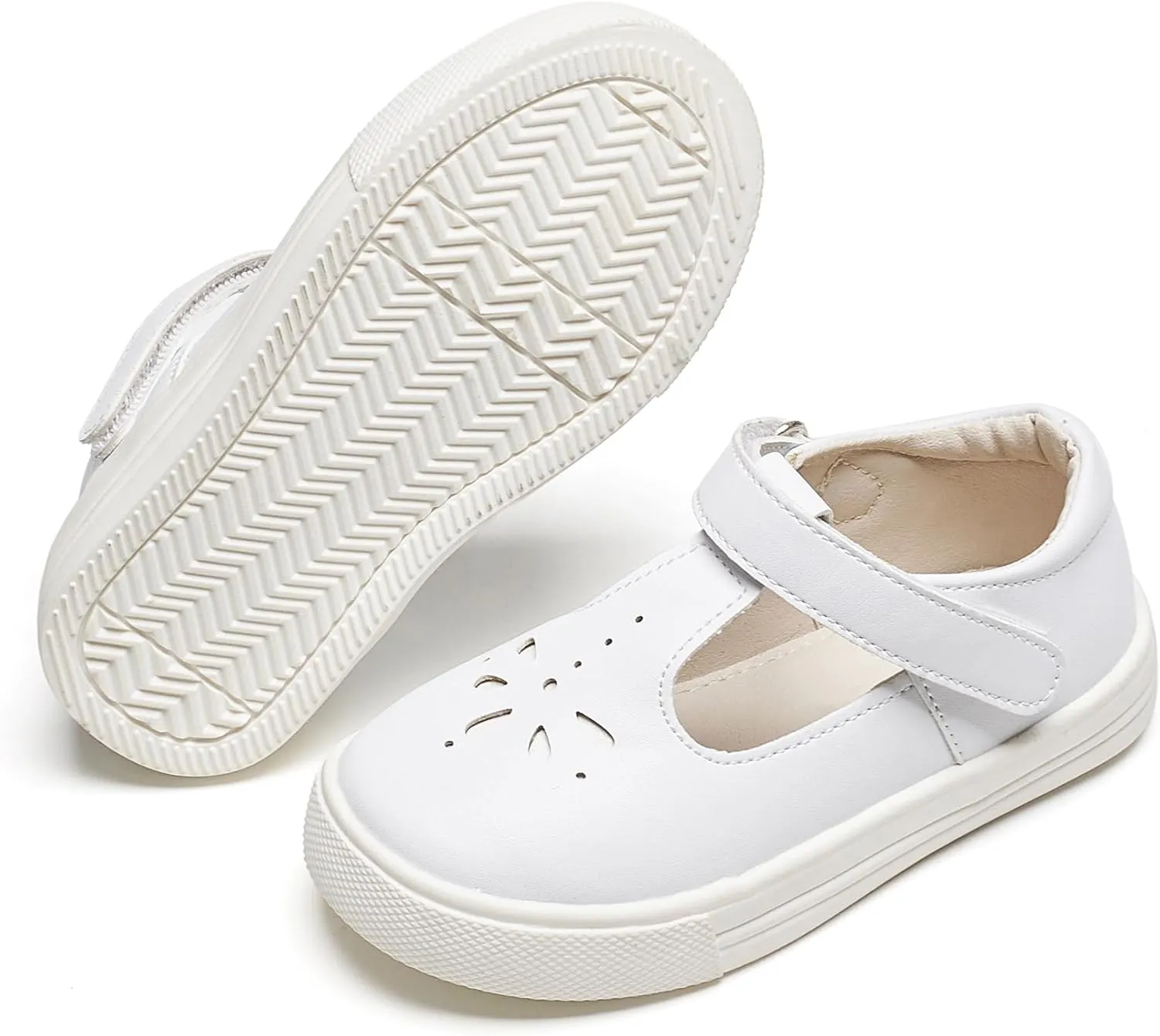 Felix & Flora Toddler/Little Kid Girls Running Shoes Glitter Sneakers Princess Fashion Casual Sports Shoes