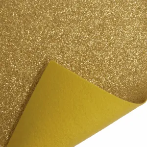 Felt - Glitter - Gold