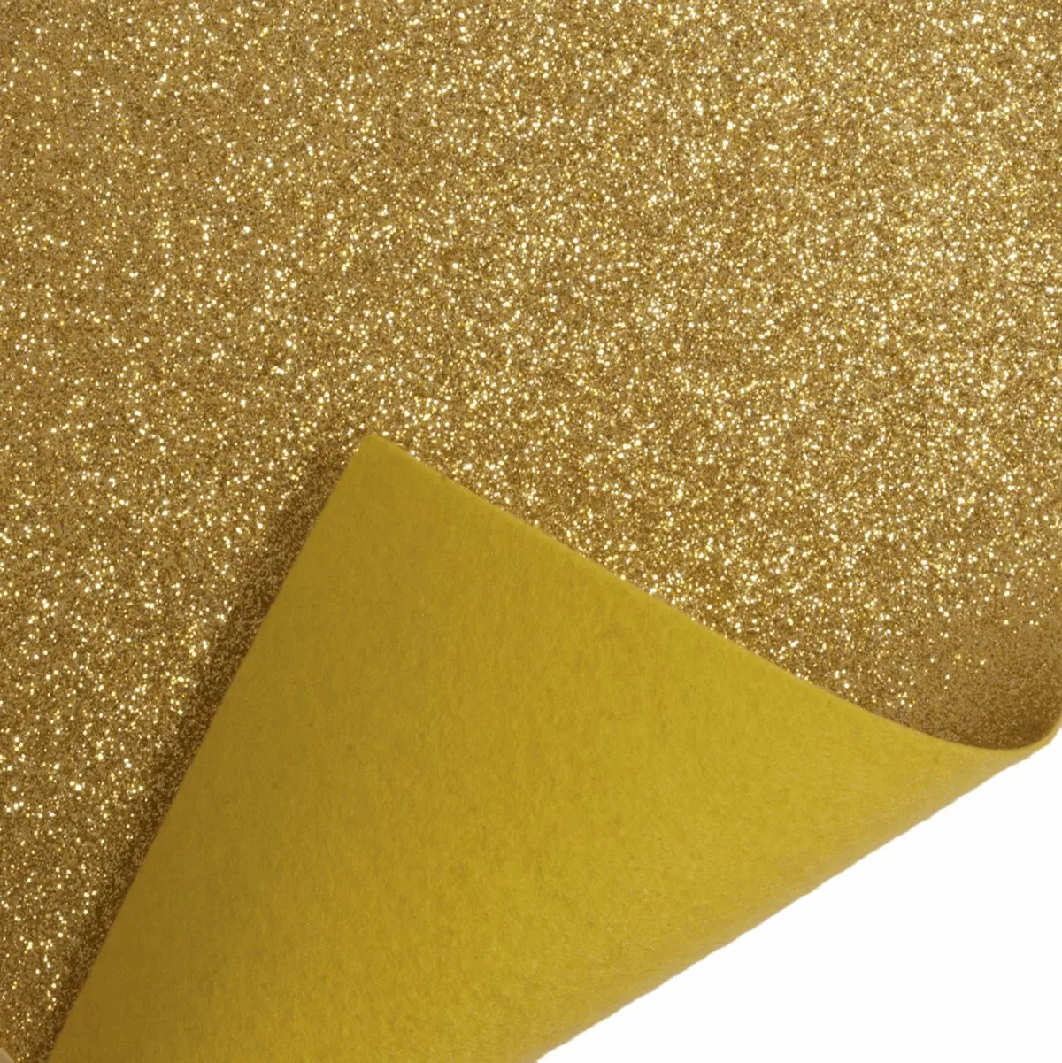 Felt - Glitter - Gold