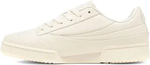 Fila Men's Original Tennis LX Low-Profile Lightweight Premium Leather Shoe, Gardenia/Gardenia/Gardenia, 11.5