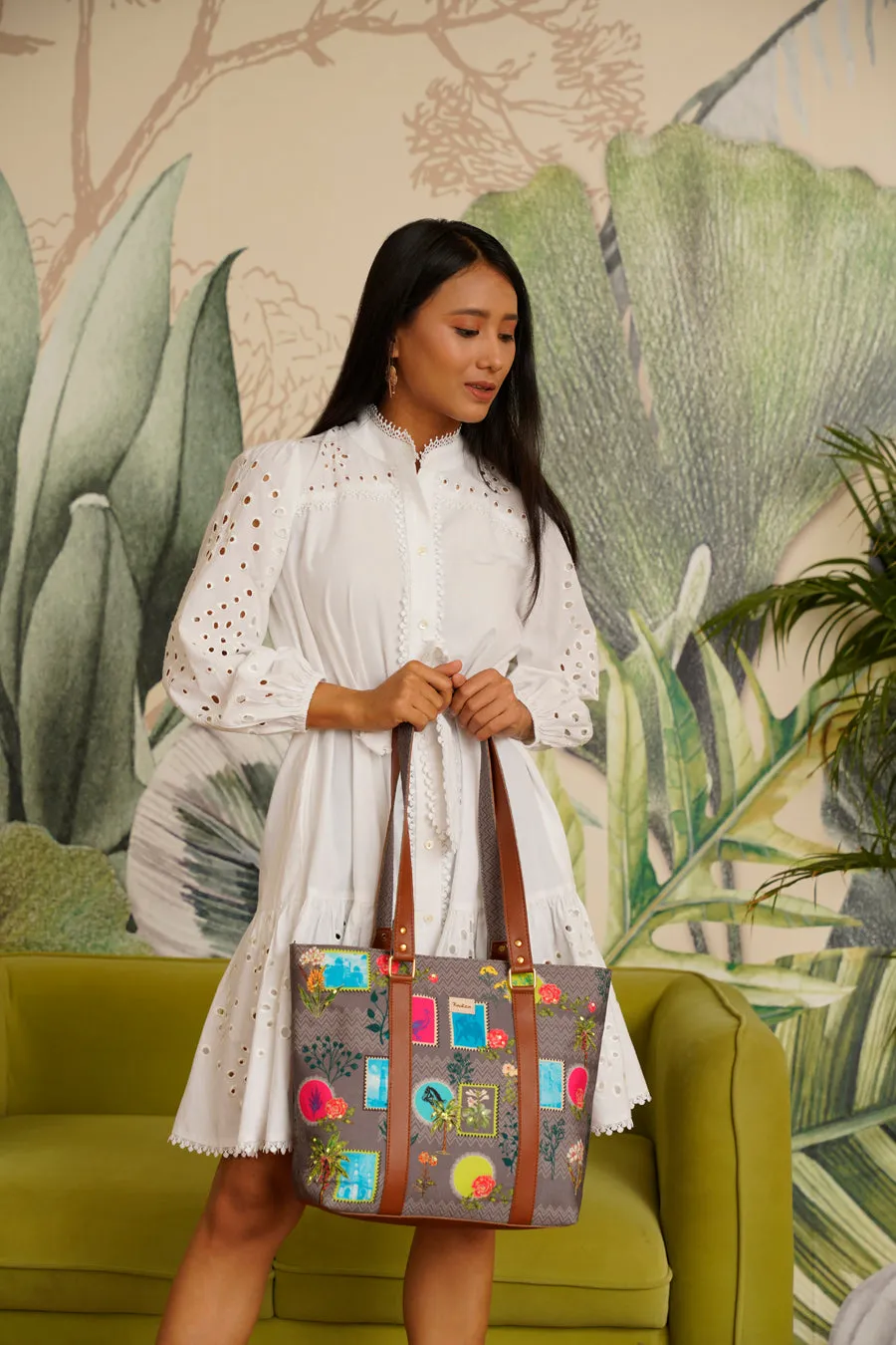 Flora & Fauna Office Tote Bag