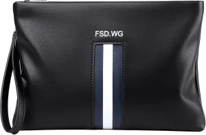 FSD.WG Mens Clutch Bag Man Purse Handbag 12 inches Large Hand Bag Big Clutch Wallet