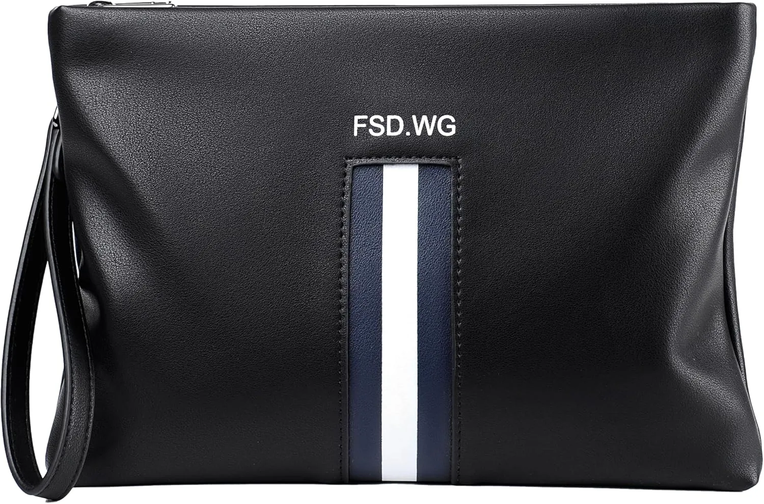FSD.WG Mens Clutch Bag Man Purse Handbag 12 inches Large Hand Bag Big Clutch Wallet