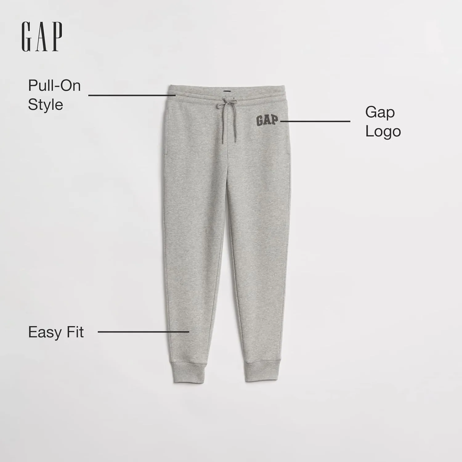 GAP Men's Logo Fleece Joggers