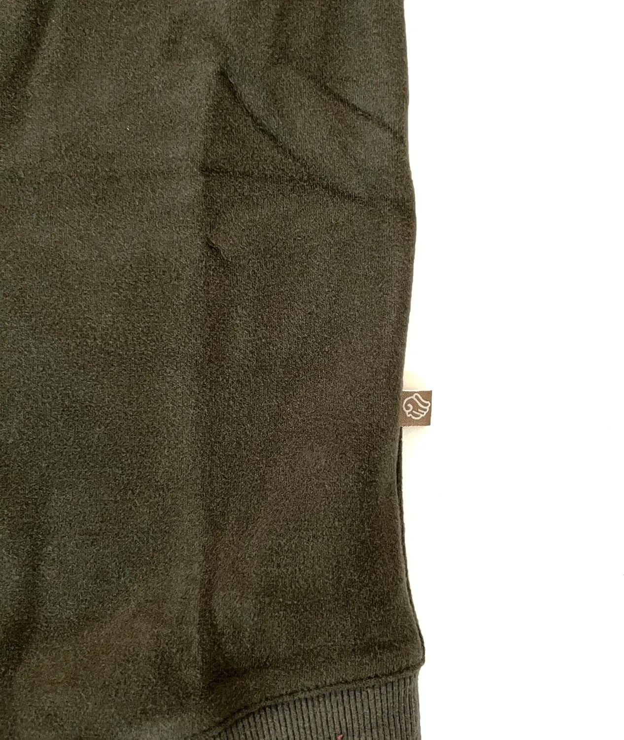 Geneve Oversized Brushed Jersey Romper - Angel Wing Embroidery - Cozy
