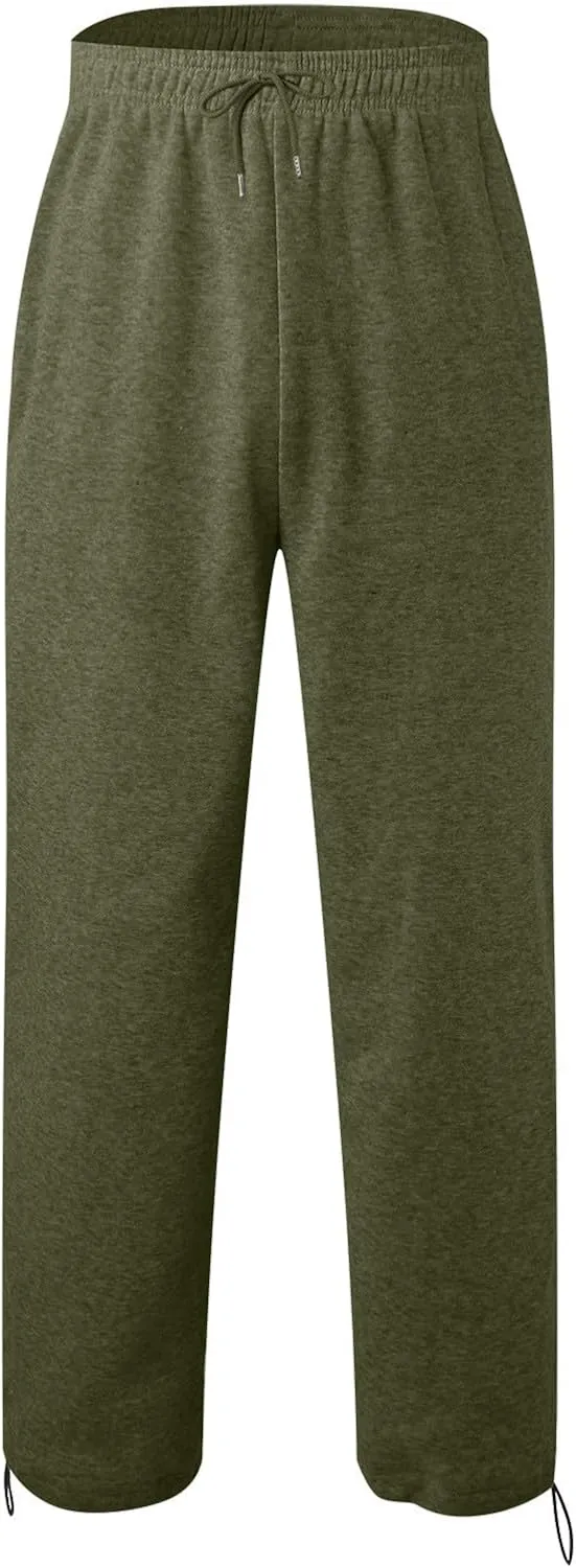 GIERIDUC Cargo Pants for Men Relaxed Fit Mens Straight Leg Track Pants Dress Pants for Skinny Guys Heavyweight Joggers Mens