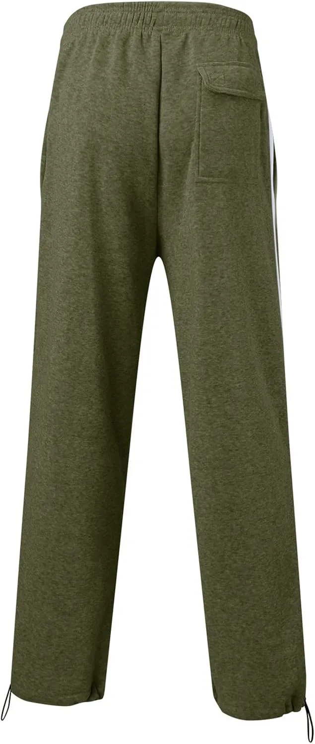 GIERIDUC Cargo Pants for Men Relaxed Fit Mens Straight Leg Track Pants Dress Pants for Skinny Guys Heavyweight Joggers Mens