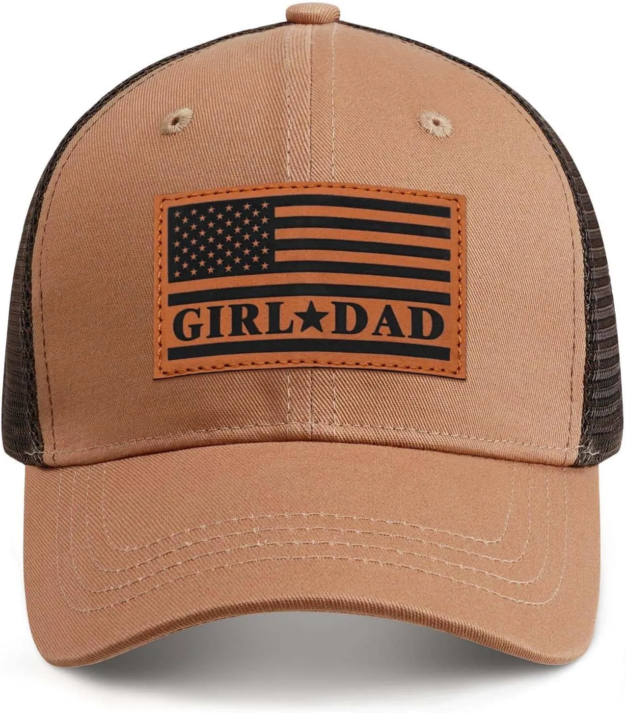Girl Father Daddy Gifts Dad Hats for Men, Adjustable Dad Trucker Hat, Fathers Day Birthday Gifts from Daughter