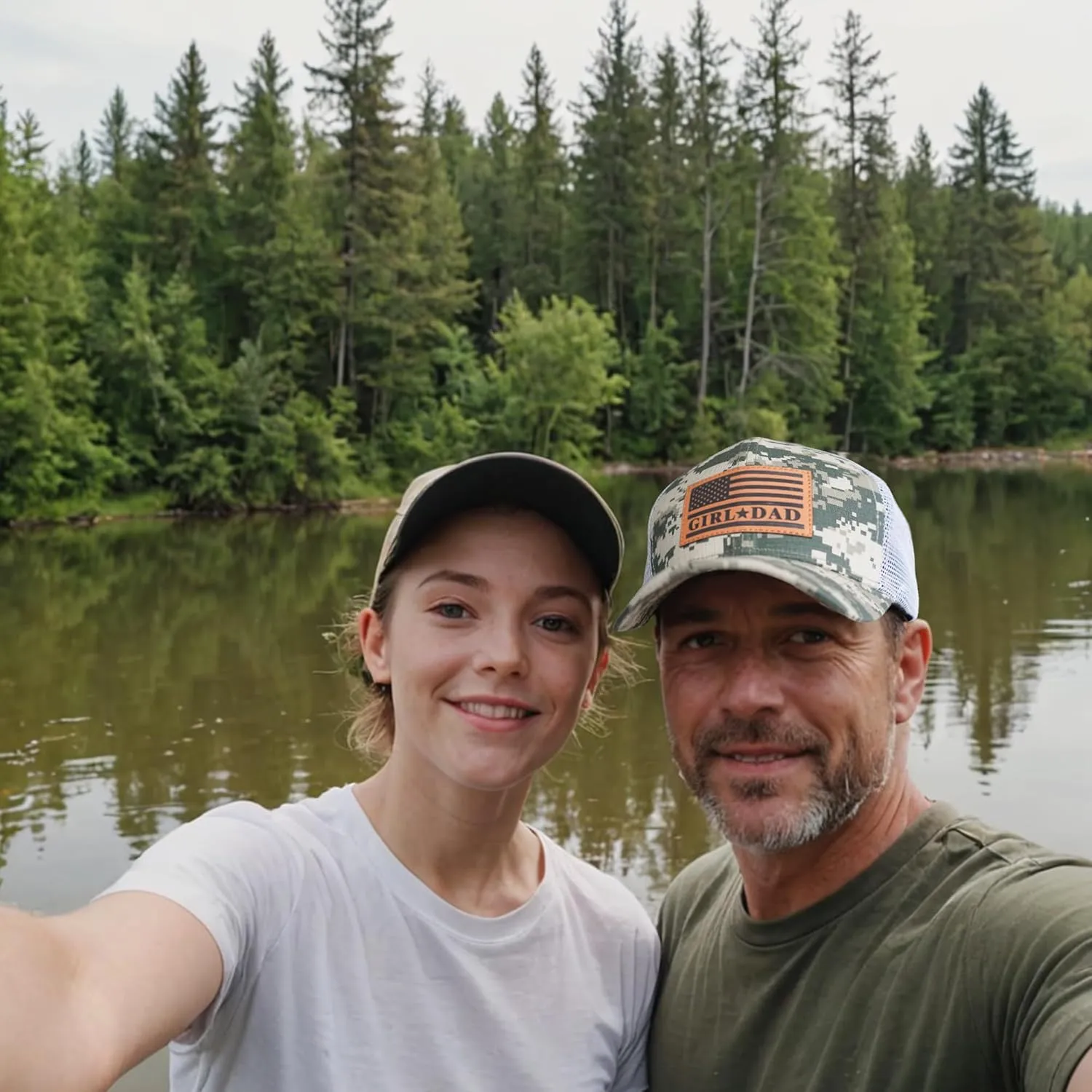 Girl Father Daddy Gifts Dad Hats for Men, Adjustable Dad Trucker Hat, Fathers Day Birthday Gifts from Daughter
