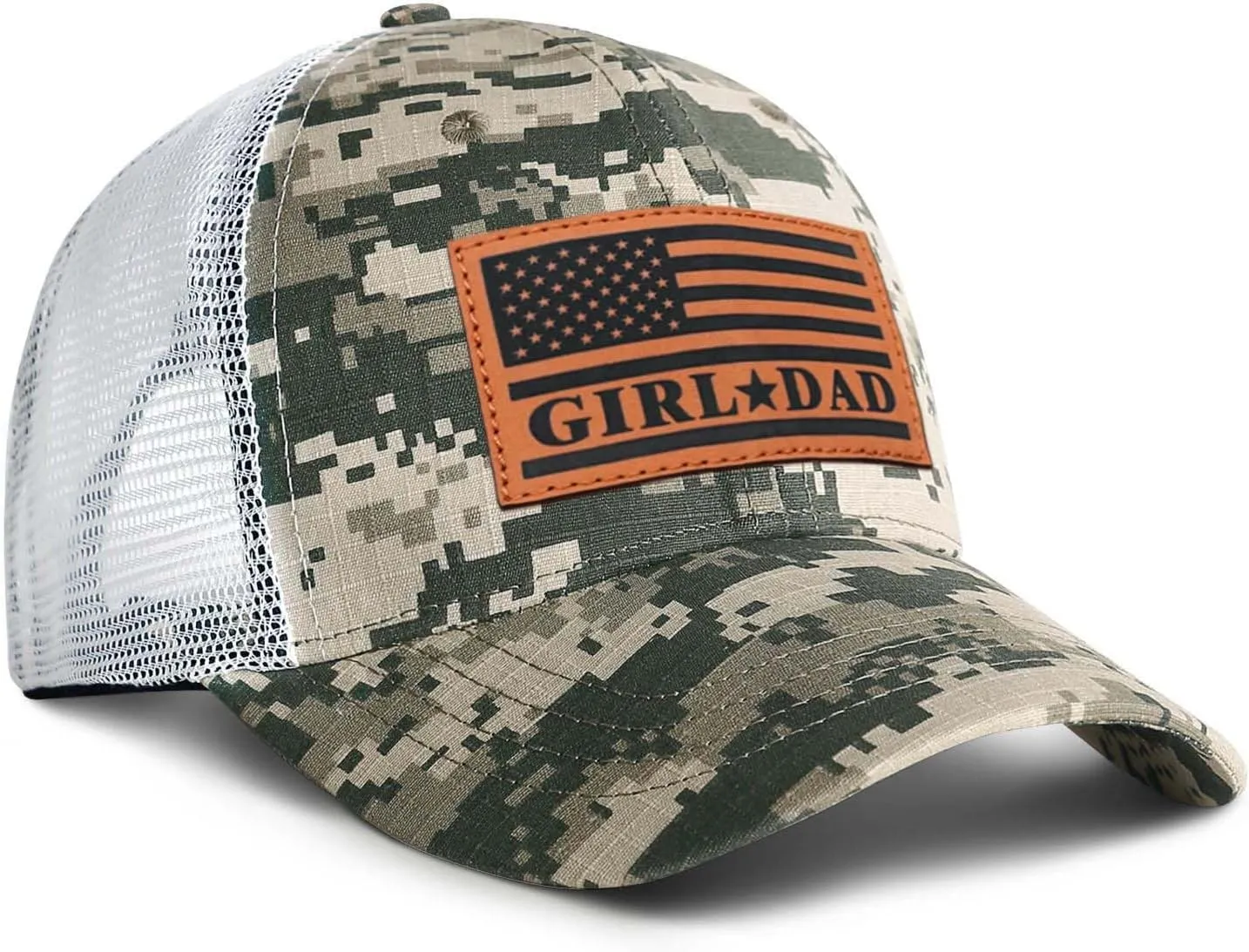 Girl Father Daddy Gifts Dad Hats for Men, Adjustable Dad Trucker Hat, Fathers Day Birthday Gifts from Daughter