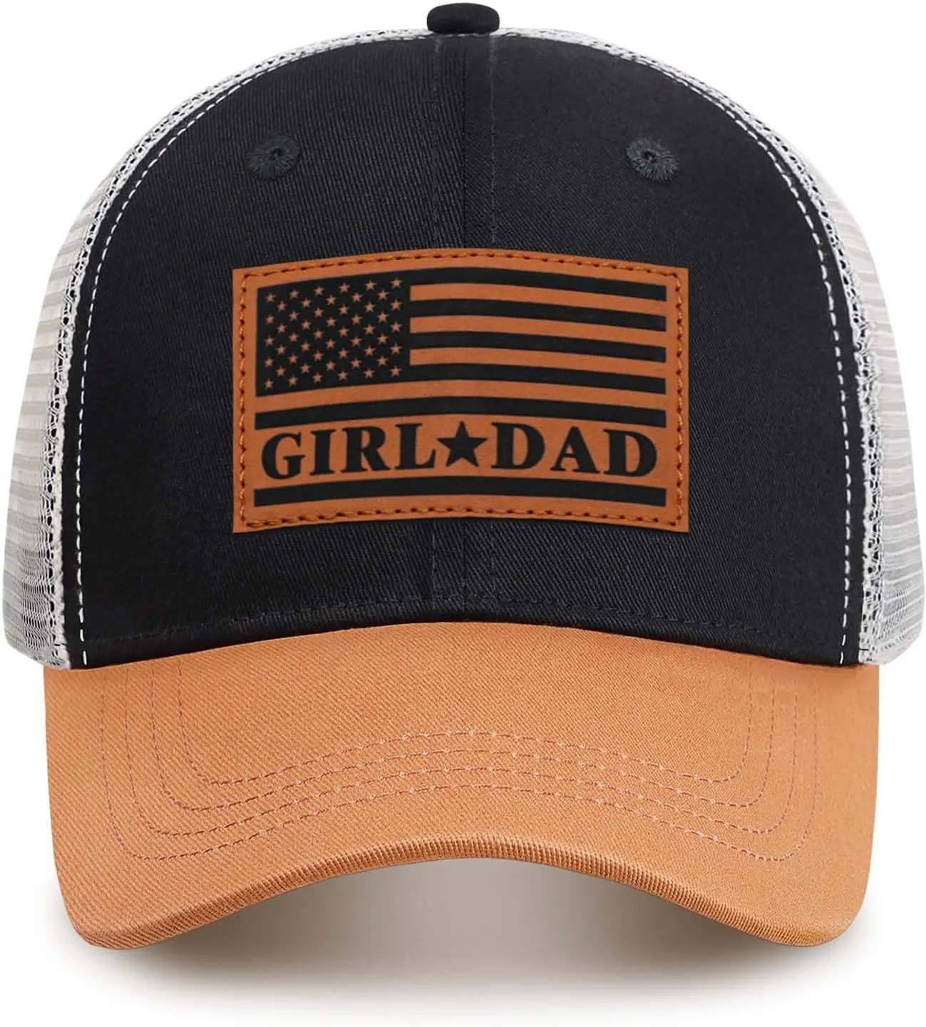 Girl Father Daddy Gifts Dad Hats for Men, Adjustable Dad Trucker Hat, Fathers Day Birthday Gifts from Daughter