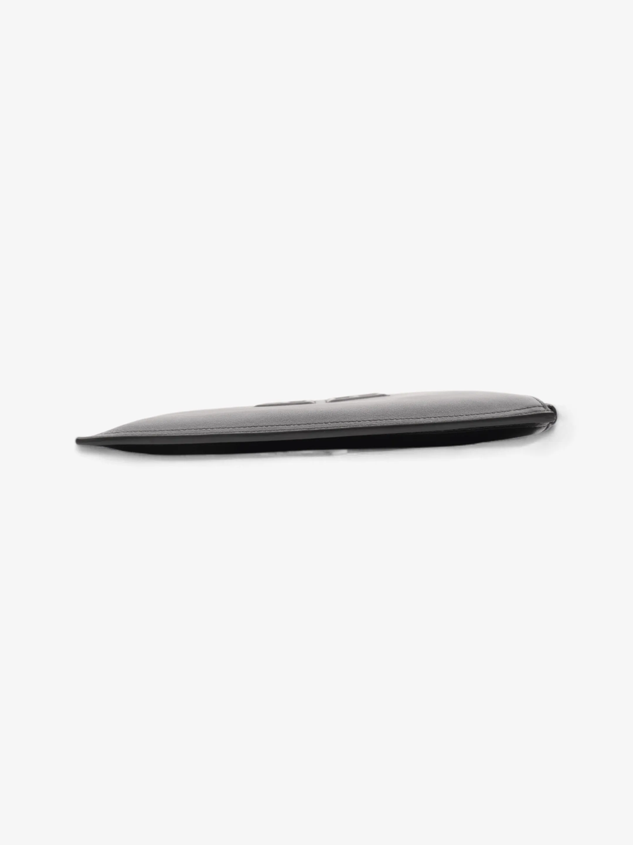 Givenchy 4G Emblem Clutch Black Leather Large