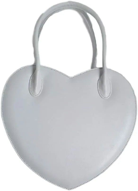 GK-O Fashion Women Heart Shaped Bag Lolita Handbag Clutch Purse Wallet PU Handbag