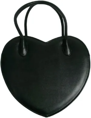 GK-O Fashion Women Heart Shaped Bag Lolita Handbag Clutch Purse Wallet PU Handbag