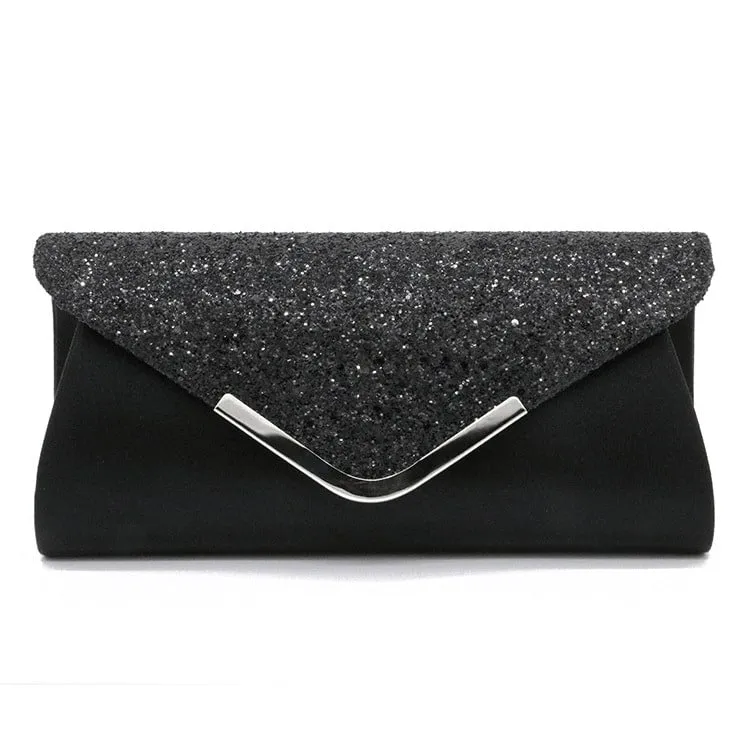 Glitter Evening Clutch Purse