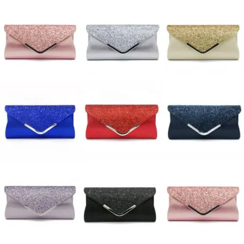 Glitter Evening Clutch Purse
