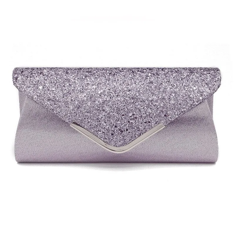 Glitter Evening Clutch Purse
