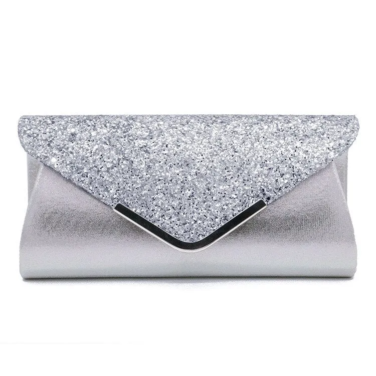 Glitter Evening Clutch Purse