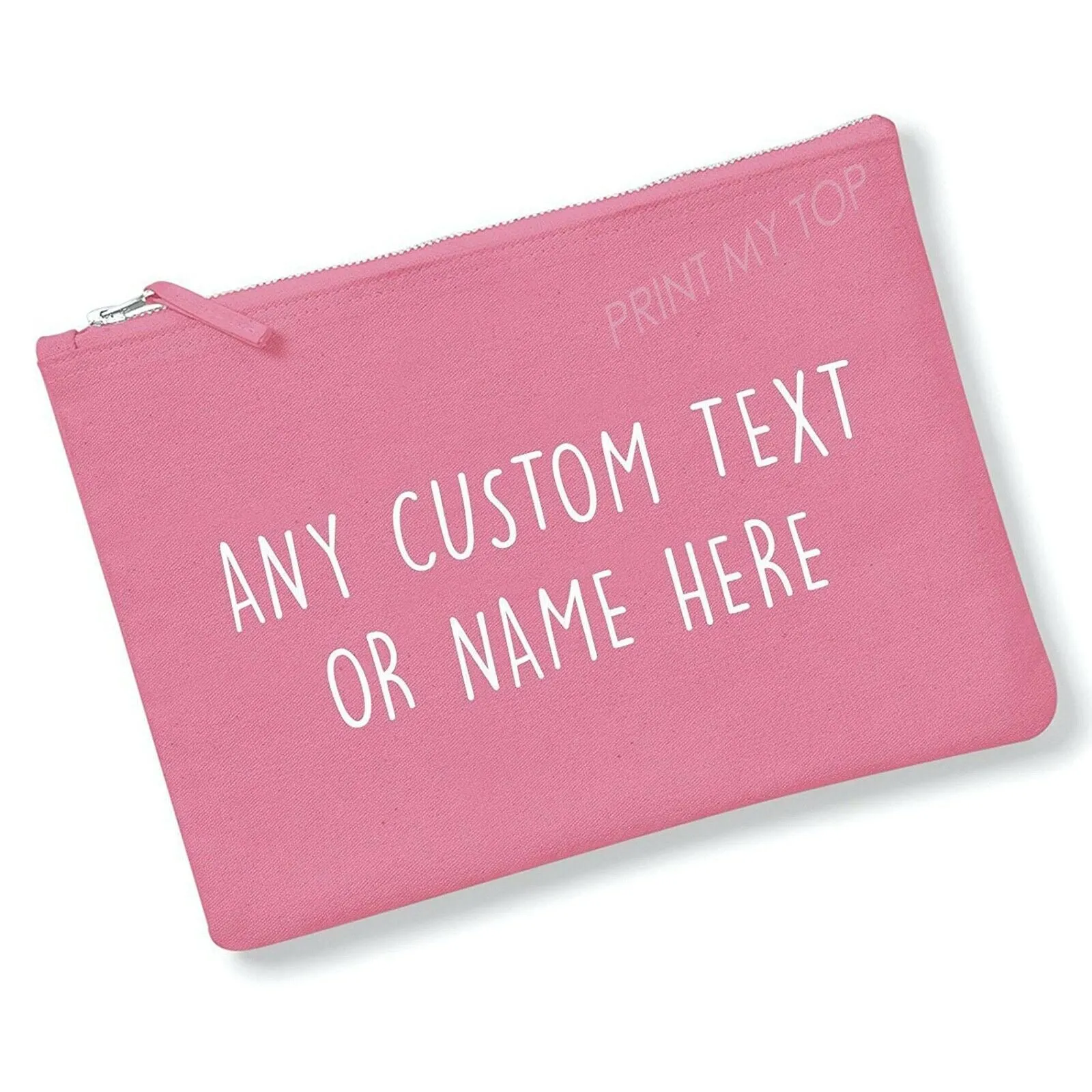 Glitter Red Name Personalised Pencil Case