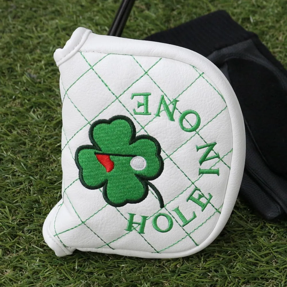 Golf Head Covers Mallet Putter Cover Headcover Magnetic Closure Embroidered Pattern Fit for Most Brands Scotty Cameron Odyssey Mallet Taylormade Ping ect.