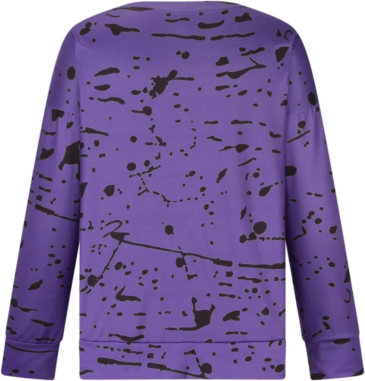 Graphic Tees for Women Vintage Fashion Long Sleeve Crewneck Sweatshirts Causal Fashion Blouse Loose Fall Pullover