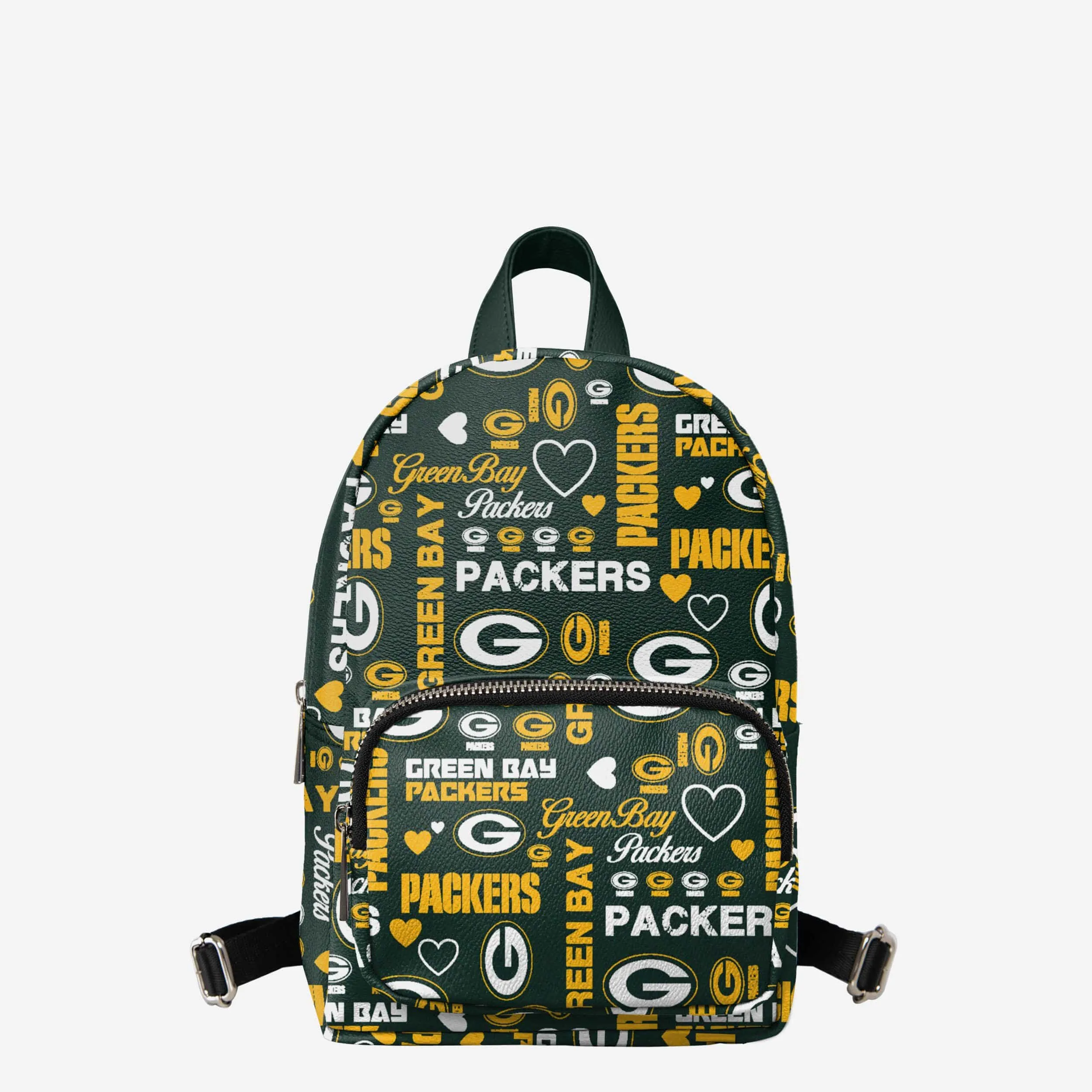 Green Bay Packers Logo Love Mini Backpack