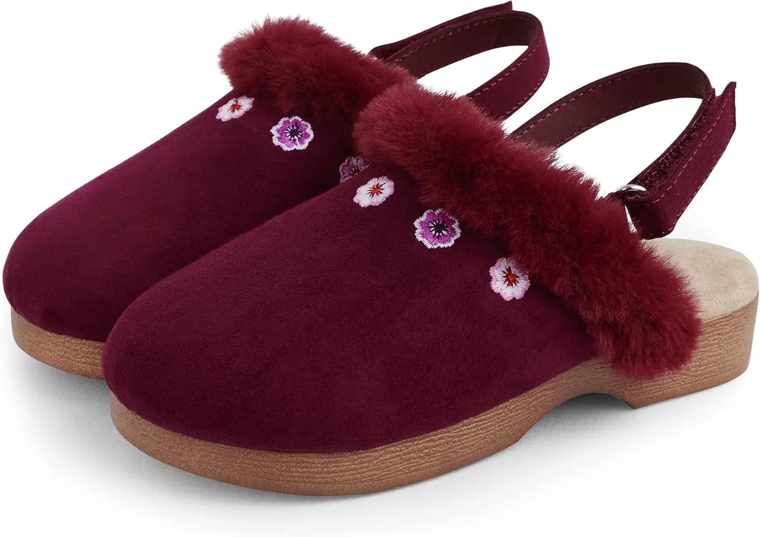 Gymboree Girl's and Toddler Faux Suede Clogs