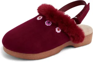 Gymboree Girl's and Toddler Faux Suede Clogs