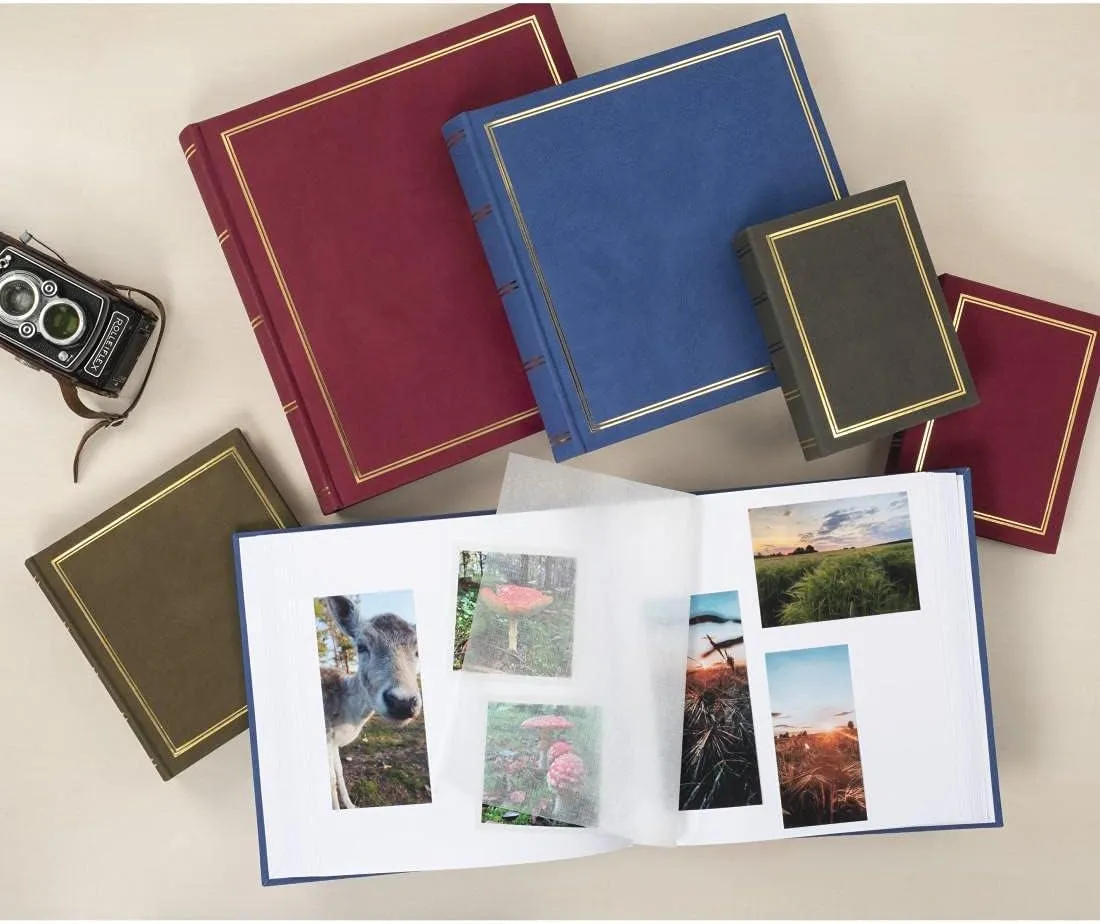 Hama Photo Album, PU Faux Leather, Brown, 34 x 35 cm