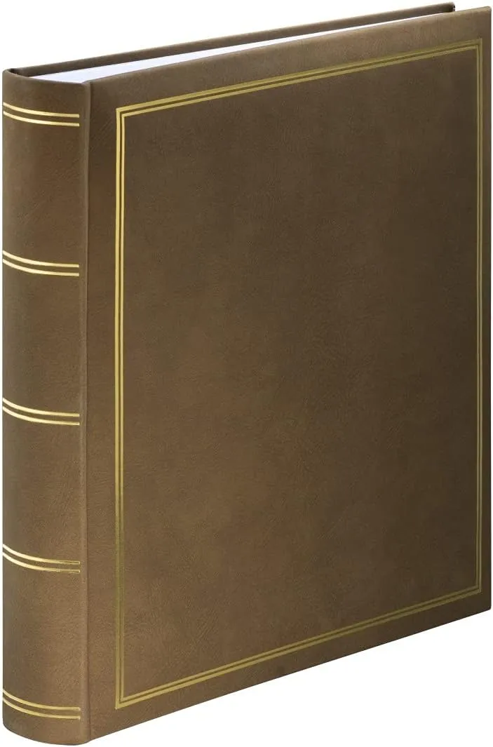 Hama Photo Album, PU Faux Leather, Brown, 34 x 35 cm