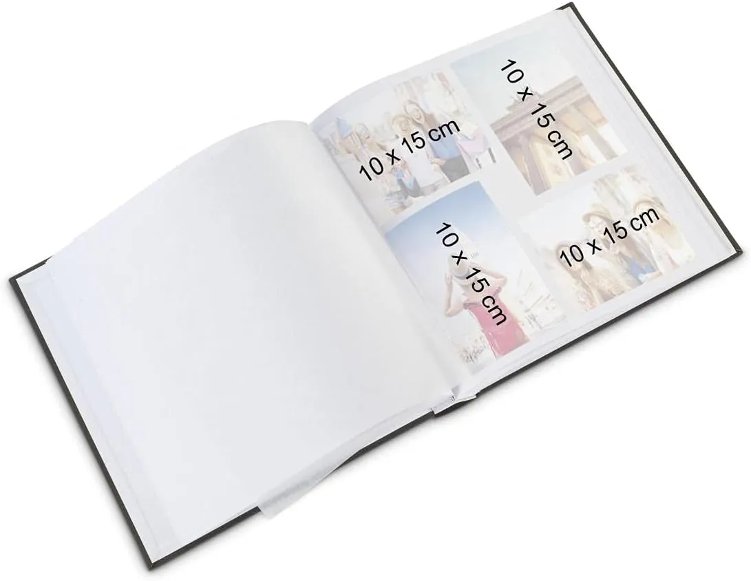 Hama Photo Album, PU Faux Leather, Brown, 34 x 35 cm