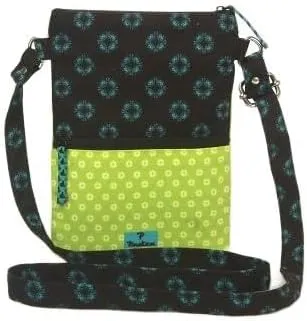 Handcraft Printed Canvas Brain Bridge Cycle Small Sling Bag Stylish Normal Hand Bag For Women