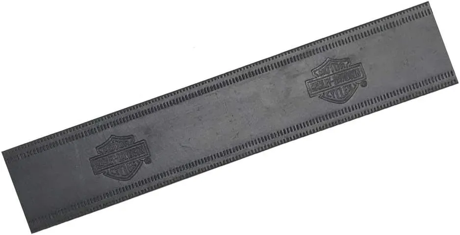 Harley-Davidson Men's Low Ride B&S Genuine Leather Belt - Antique Nickel Buckle