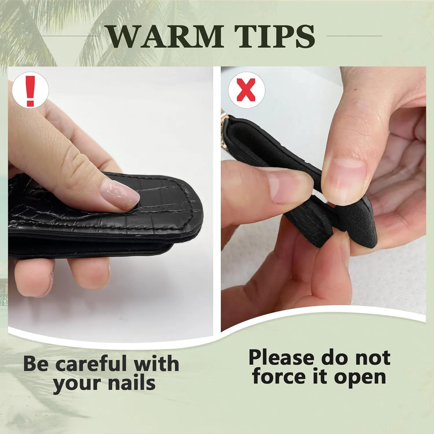 Hat Clip for Travel Backpack Luggage Crocodile Pattern Faux Leather Elastic Non-Magnetic Hat Holder Fashion Handbag Accessory