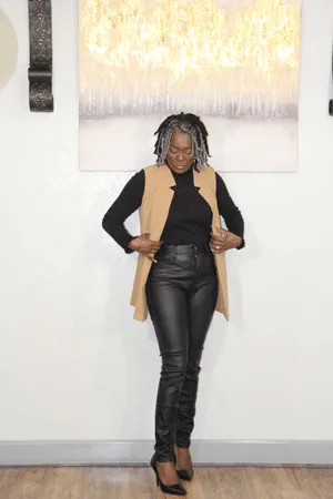 HIGH RISE SKINNY  PANTS