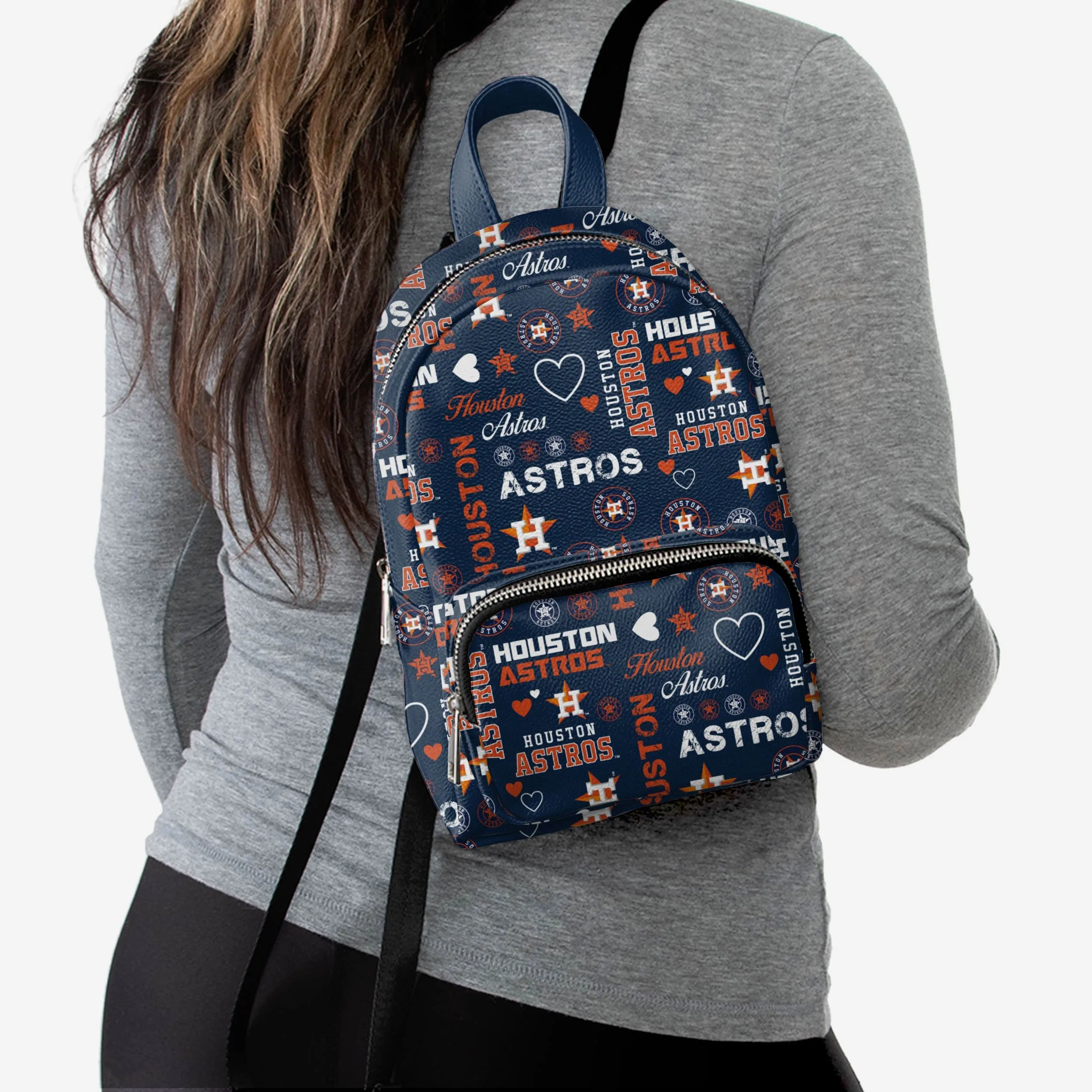 Houston Astros Logo Love Mini Backpack