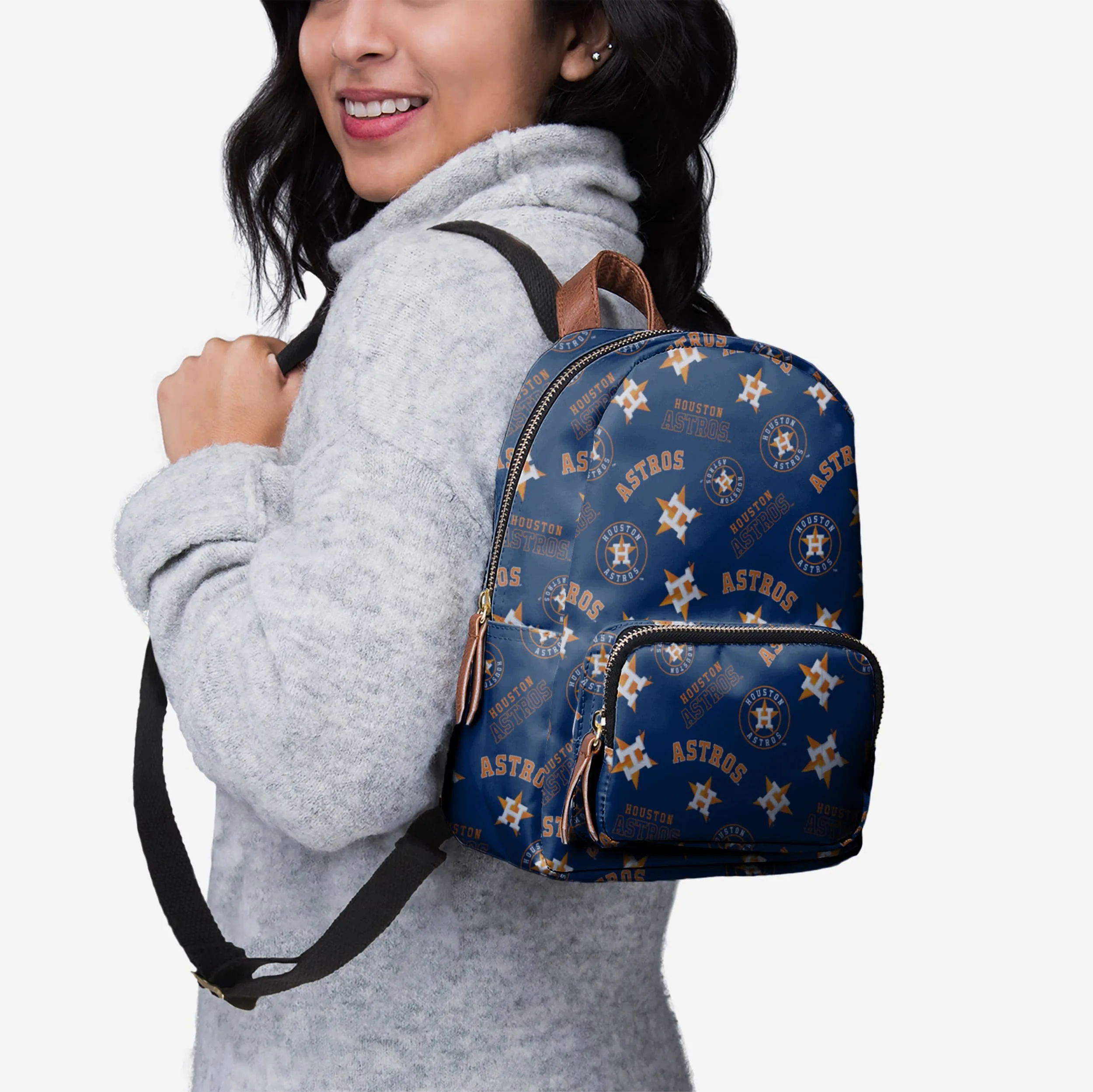 Houston Astros Printed Collection Mini Backpack