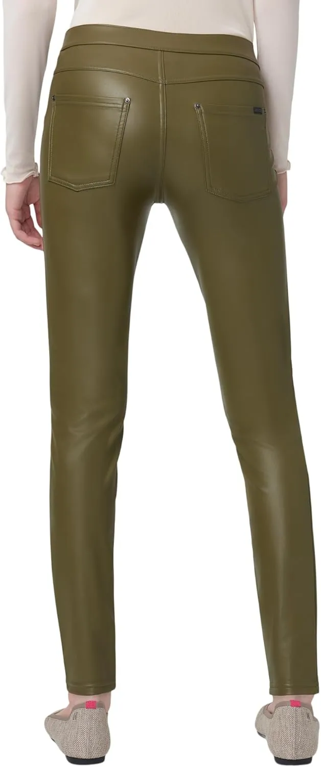 HUE Women's Faux Leather Leggings
