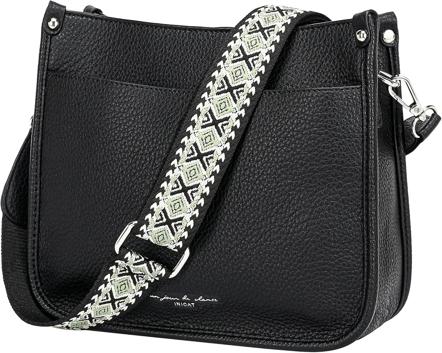 INICAT Small Crossbody Bag Faux Leather Shoulder Handbags Purse for Women