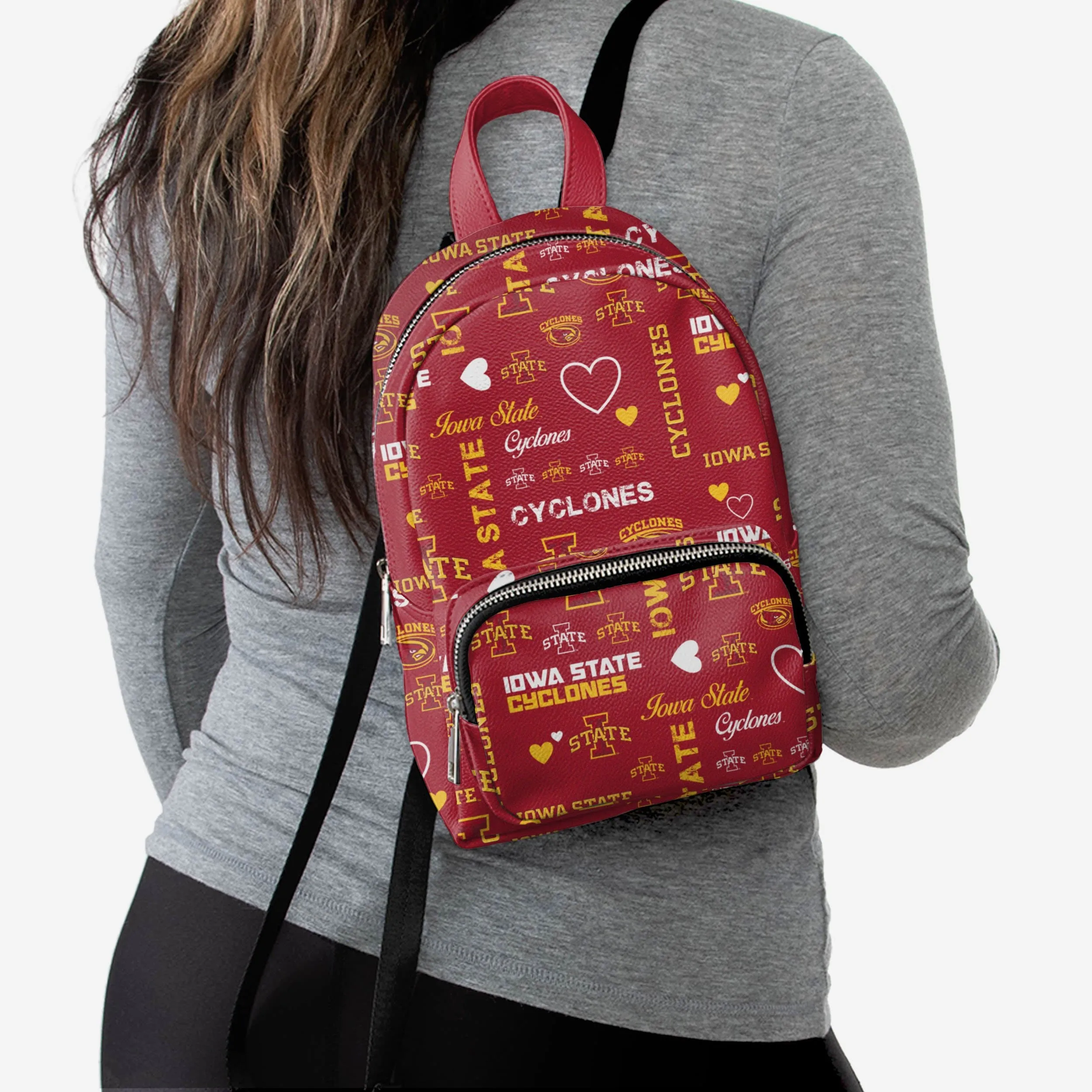 Iowa State Cyclones Logo Love Mini Backpack