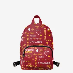 Iowa State Cyclones Logo Love Mini Backpack