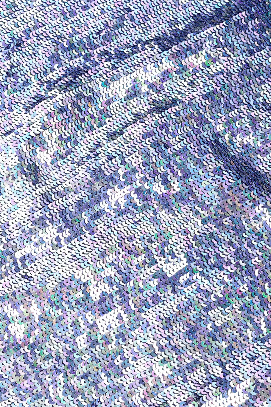 Iridescent Ombré Sequin Mini Dress
