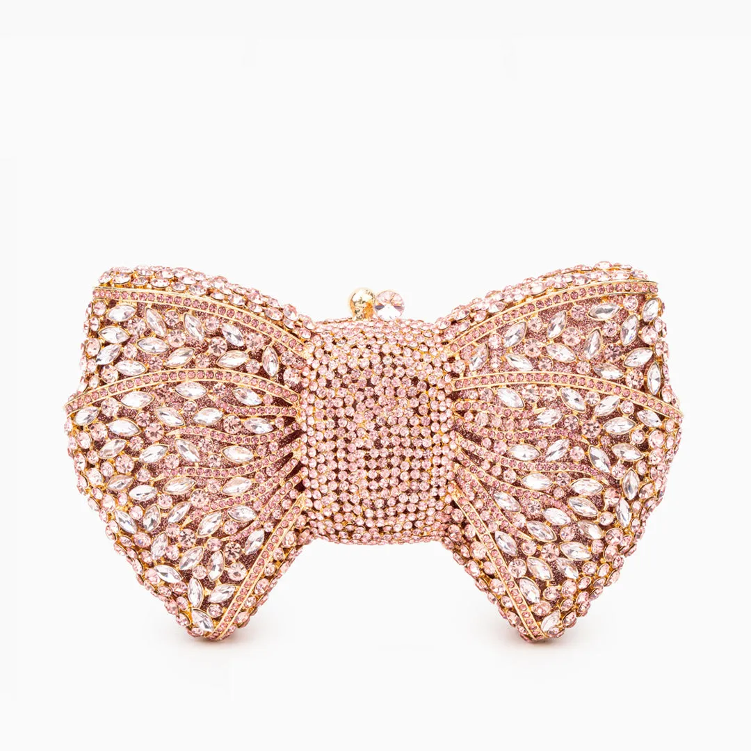 Isabella Clutch Bag - Pink