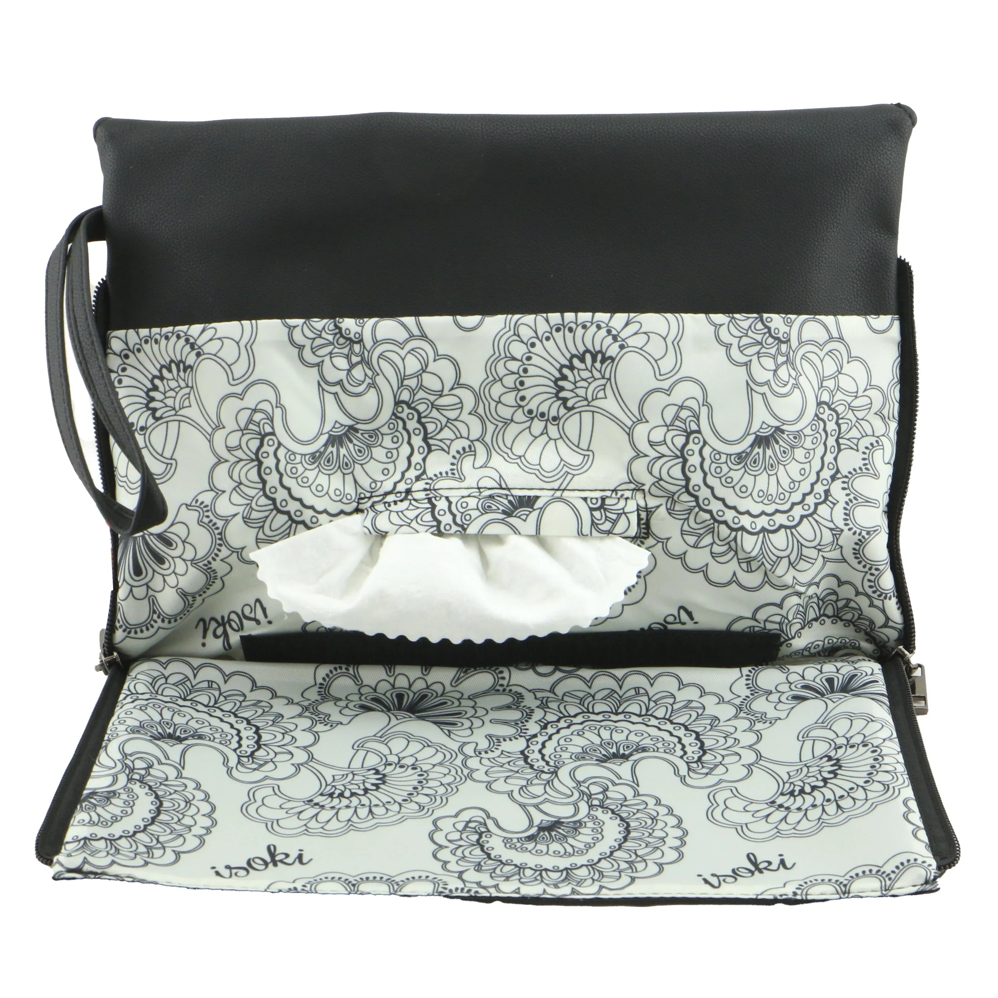 Isoki Windsor Change Mat Clutch - Onyx