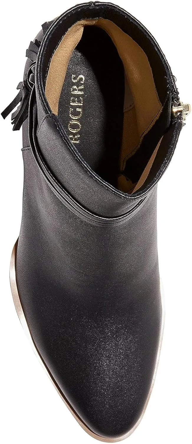 Jack Rogers Women's Timber Tassel Bootie Leather Fashion Boot