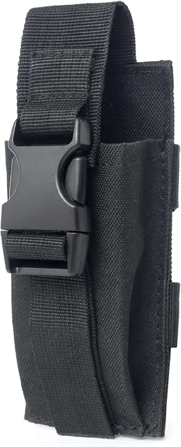 JEELAD Flashlight Accessory Bag Multifunctional Flashlight Bag Molle Accessory Pouch Shoulder Tape Additional Bag Tools Pouch