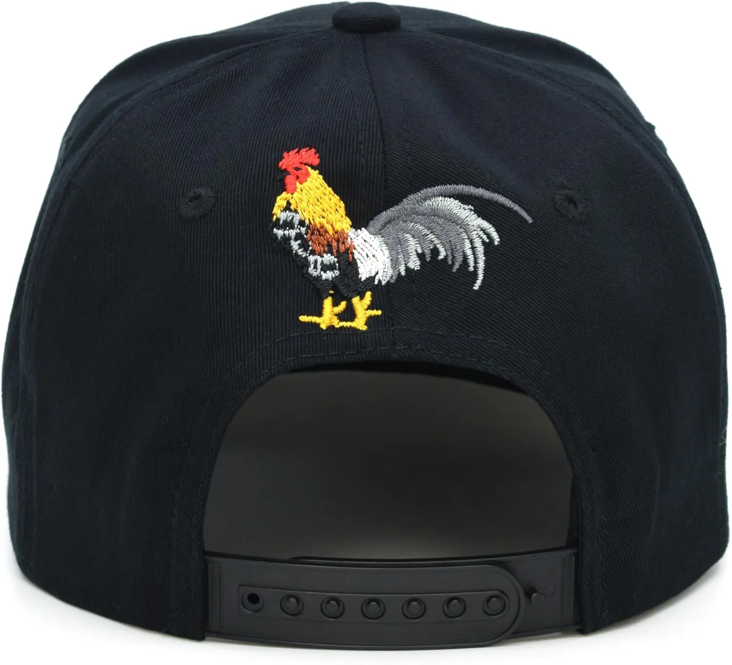 JLGUSA Rooster Cock Snapback Adjustable Hat Flat Bill Adult Baseball Cap Rooster Leader HL Embroidery Gallo Cap